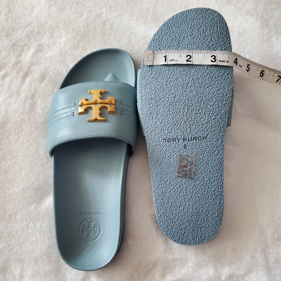 ⭐️LAST ONE⭐️SIZE 8🎉HOST PICK!🥳 NEW! TORY BURCH EVERLY ANATOMIC CLOUD SLIDE - Picture 13 of 15